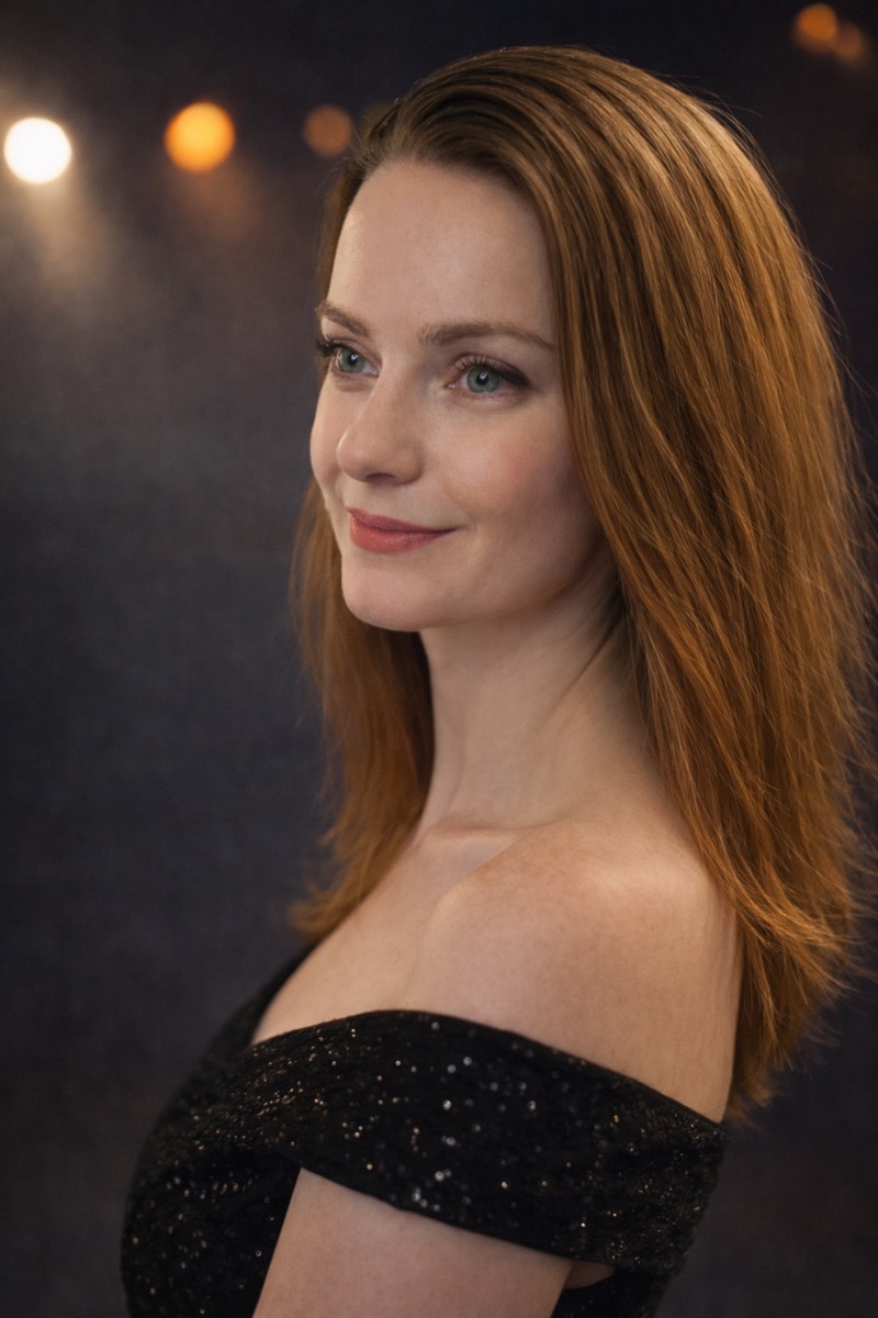 Portrait of singer Lada Mladá